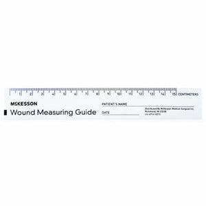 McKesson, Wound Measuring Guide McKesson 6 Inch Length Paper NonSterile, Count of 12