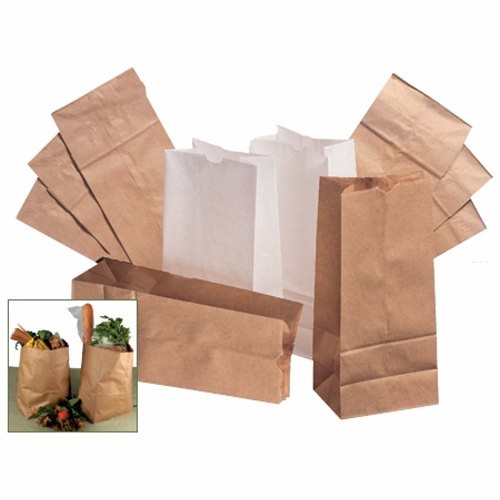 Lagasse, Grocery Bag General Brown Kraft Paper, Pack Of 500
