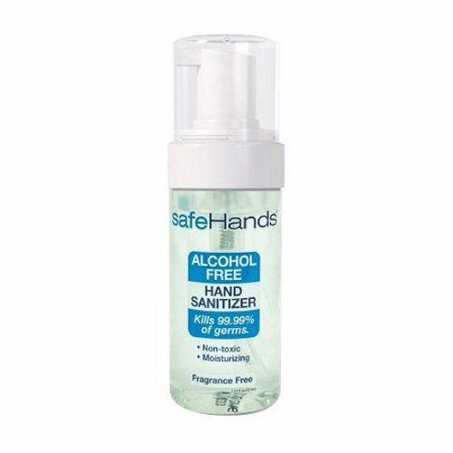 Safehands, Alcohol-Free Hand Sanitizer BZK (Benzalkonium Chloride) Foaming Bottle SHC-1.75-24, 1.75 Oz