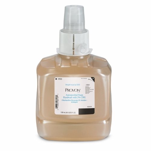 Gojo, Antimicrobial Soap PROVON  Foaming 1,200 mL Dispenser Refill Bottle Unscented, Count of 2