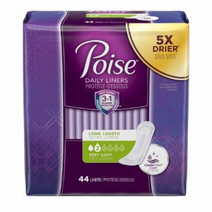 Poise, Bladder Control Pad 8-1/2 Inch, Pack Of 44