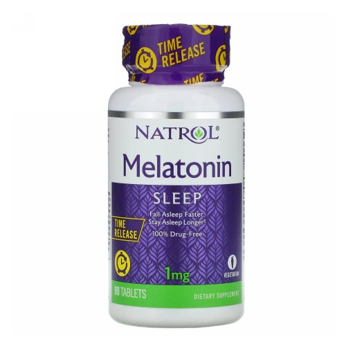 Natrol, Melatonin Time Release, 1 Mg, 90 Tabs