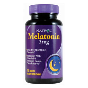 Natrol, Melatonin Sleep, 3 Mg, 120 Tabs