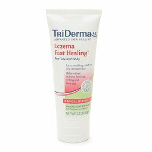 Triderma, Itch Relief TriDerma MD  Fast Healing 0.5% - 1.5% Strength Cream 2.2 oz. Tube, 2.2 Oz