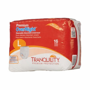 Tranquility, Unisex Adult Absorbent Underwear, Count of 16