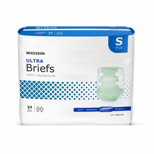 McKesson, Unisex Adult Incontinence Brief Ultra Small Disposable Heavy Absorbency, Count of 1