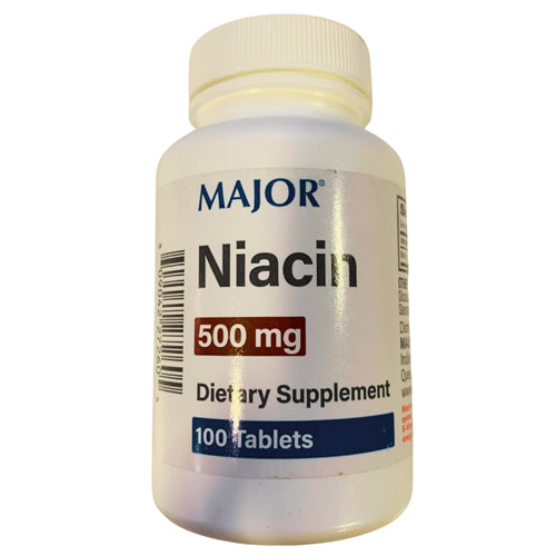 Major Pharmaceuticals, Niacin, 100 Tablets