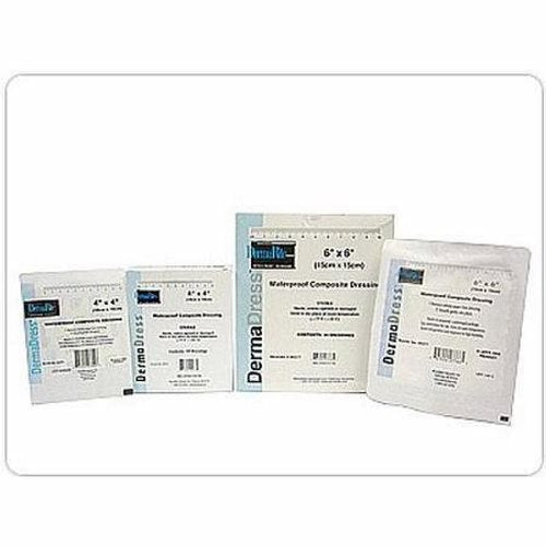 DermaRite, Composite Dressing 6 X 6 Inch Gauze Sterile, Box Of 10