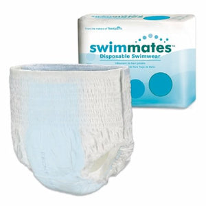 Swimmates, Bowel Containment Swim Brief Pull With Tear Away Seams Adult Large Unisex, Large, Case Of 4