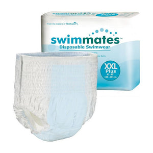 Swimmates, Bowel Containment Swim Brief Pull With Tear Away Seams Adult 2X-Large Unisex, Count of 12