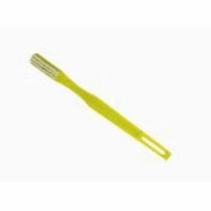 DawnMist, Toothbrush Dawn Mist  Yellow Adult Soft, Box Of 144