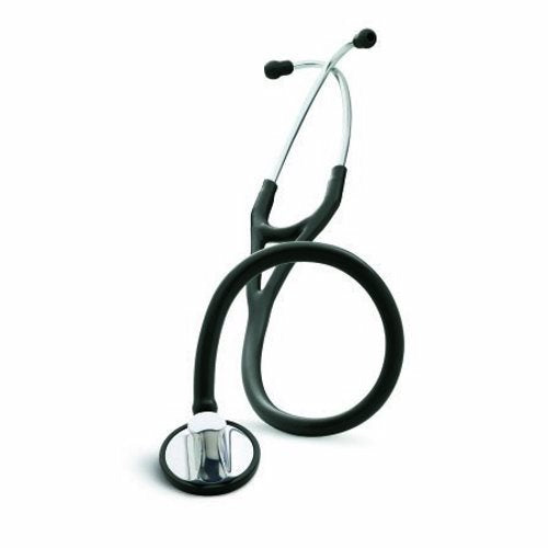 3M, Cardiology Stethoscope 3M Littmann  Master Cardiology Black 1-Tube 27 Inch Tube Single Head Chestpie, 1 Each
