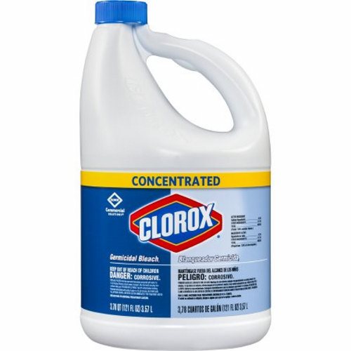 Clorox, Bleach CloroxPro Germicidal Liquid Concentrate Jug Chlorine Scent NonSterile, 121 Oz