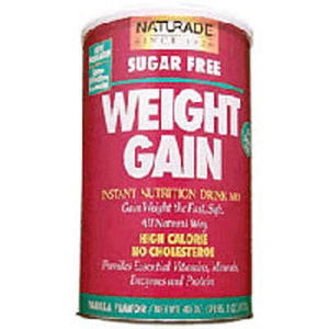 Naturade, Weight Gain Powder Vanilla, 40 Oz