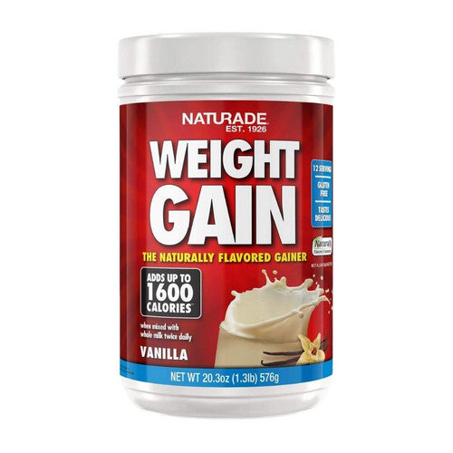 Naturade, Weight Gain Vanilla, 20.3 Oz