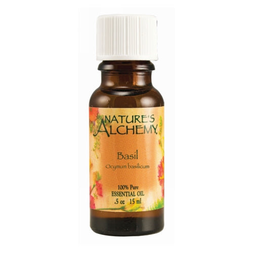 Natures Alchemy, Pure Essential Oil Basil, 0.5 Oz
