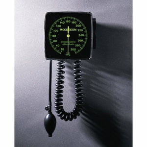 McKesson, Aneroid Sphygmomanometer Unit Adult Cuff Nylon Cuff 23 - 40 cm 01-750W-11ABKGM, Count of 1
