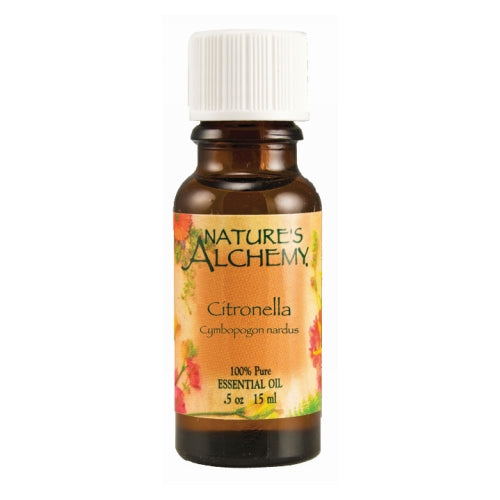 Natures Alchemy, 100% Pure Essential Oil Citronella, 0.5 Oz