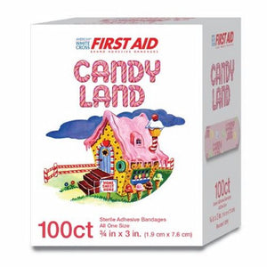 Dukal, Adhesive Strip 3/4 X 3 Inch Plastic Rectangle 10850, Box Of 100