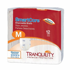 Tranquility, Unisex Adult Incontinence Brief, Pack Of 12