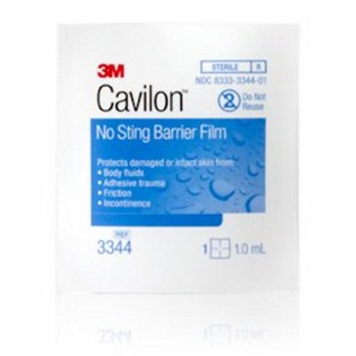3M, Cavilon No Sting Skin Barrier Wipe  35 to 65% Strength Hexamethyldisiloxane, Case of 120