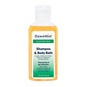 DawnMist, Shampoo and Body Wash DawnMist  2 oz. Flip Top Bottle Apricot Scent, 2 Oz