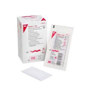3M, Composite Dressing Medipore 2-3/8 X 4 Inch Rectangle Sterile Nonwoven Backing, Box Of 50