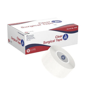 Dynarex, Medical Tape Dynarex  Porous 1 Inch X 10 Yard Transparent NonSterile, 1 Roll