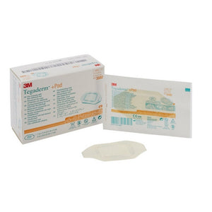 3M, Transparent Film Dressing With Pad Tegaderm 2 X 2-3/4 Inch Frame Style Delivery Rectangle Sterile, Count of 1