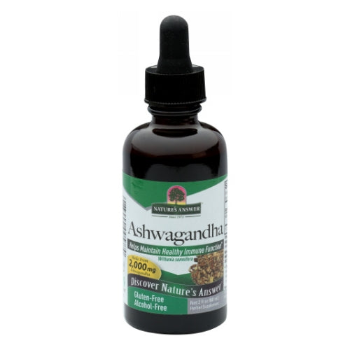 Nature's Answer, Ashwagandha Liquid Extract Alcohol Free, 2 Oz