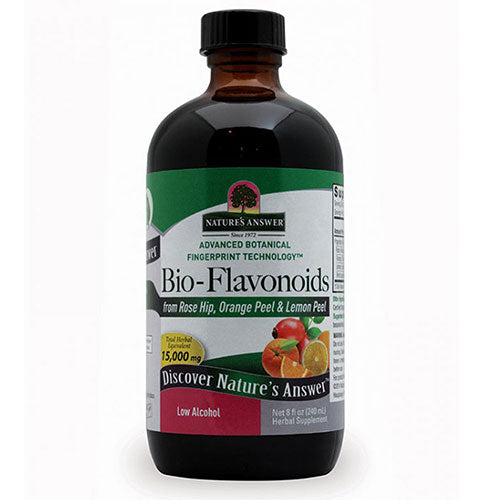Nature's Answer, Bio-flavonoids And Rose Hips, 8 Oz