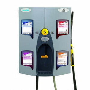 Diversey, Chemical Dispenser Gray Powder Coated Steel Push Button Wall Mount, Count of 1