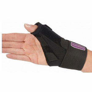 DJO, Thumb Splint ProCare  Left or Right Hand Black One Size Fits Most, 1 Each