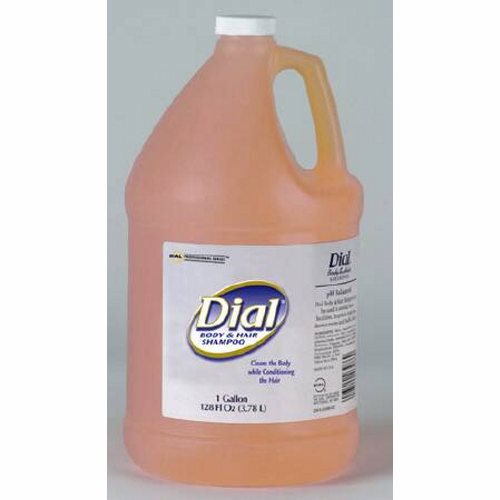 Dial, Shampoo and Body Wash Dial  1 gal. Jug Peach Scent, 1 Gallon