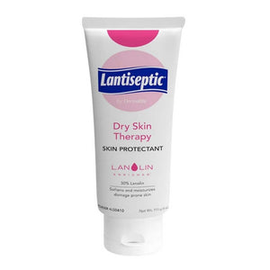Lantiseptic, Skin Protectant Dry Skin Therapy Lanolin Scent Cream, Count of 12