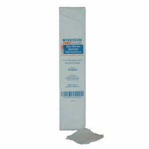 McKesson, Nonwoven Sponge 2 X 2 Inch 4-Ply NonSterile 92242000, 1 Pack