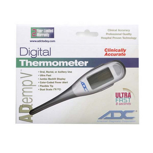 American Diagnostic Corp, Digital Thermometer Adtemp Oral / Rectal / Under Arm Probe Hand-Held, Count of 1