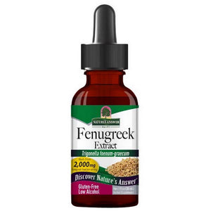 Nature's Answer, Fenugreek Seed Low Alcohol, 2000 Mg, 1 Oz