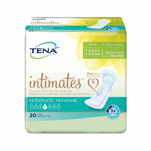 Tena, Sensitive Care Bladder Control Pad Moderate 11 Inch Length Moderate, Count of 20