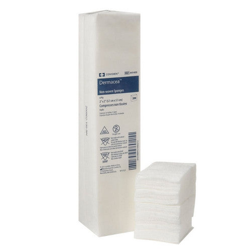 Cardinal, Nonwoven Sponge 2 X 2 Inch 4-Ply NonSterile 441400, Count of 200
