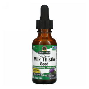 Nature's Answer, Milk Thistle Seed Fluid Extract Alcohol-Free, 2000 Mg, 1 Oz
