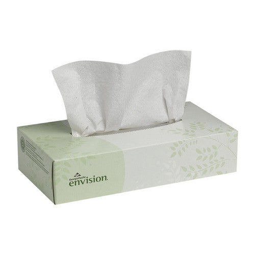 Georgia Pacific, Facial Tissue Envision  White 8 X 8-3/10 Inch, Box Of 1