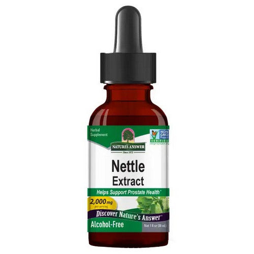 Nature's Answer, Nettle Extract Alcohol-Free, 2000 Mg, 1 Oz