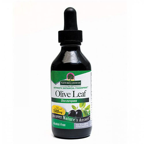 Nature's Answer, Olive Leaf Extract Standardized Alcohol-Free, 1500 Mg, 2 Oz