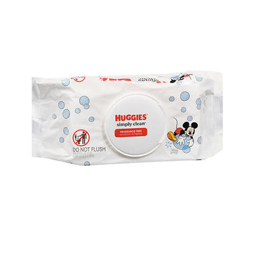 Huggies, Simply Clean Wipes, Pack Of 64
