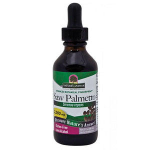 Nature's Answer, Saw Palmetto Berries Low Alcohol, 2000 Mg, 2 Oz