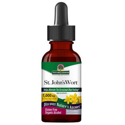 Nature's Answer, St John’s Wort Organic Alcohol, 1000 Mg, 1 Oz