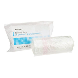 McKesson, Laundry Bag McKesson Water Soluble 40 - 45 gal. 36 X 39 Inch, Case Of 4