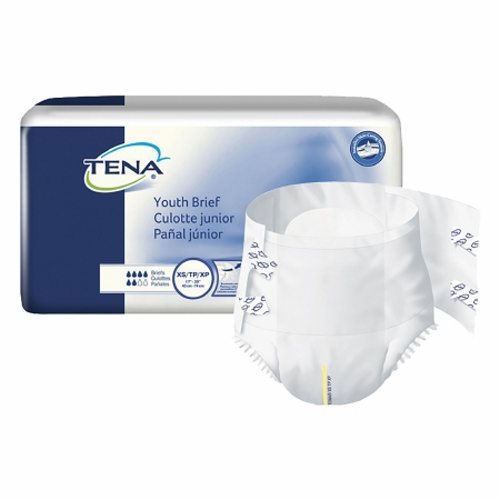 Tena, Unisex Adult Incontinence Brief ProSkin Plus X-Small Disposable Moderate Absorbency, Case Of 3