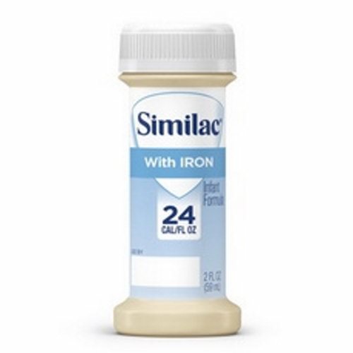 Abbott Nutrition, Infant Formula With Iron 24 Unflavored Bottle Liquid Iron, Count of 48